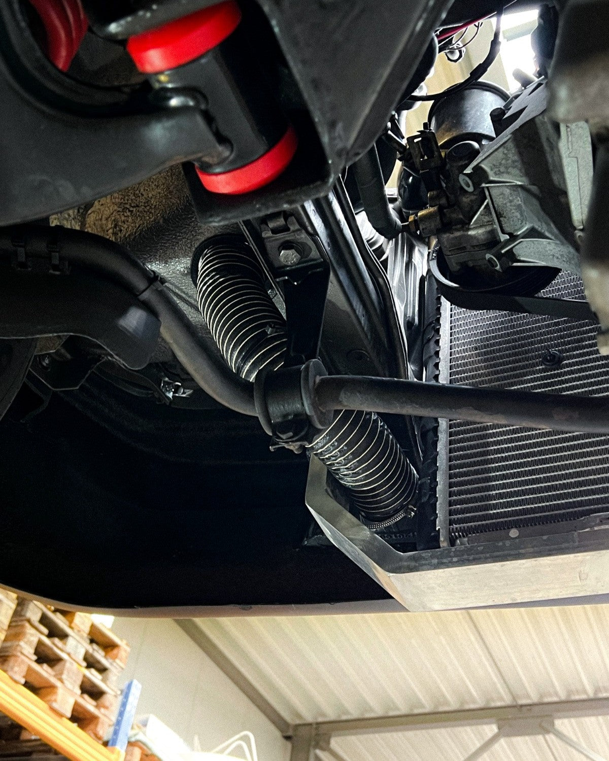 Ram Air Intake "16v Stoßstange" - Mercedes W201 190E 1.8/2.0/2.3 M102, 2.6/3.0 M103 (Fahrerseite)