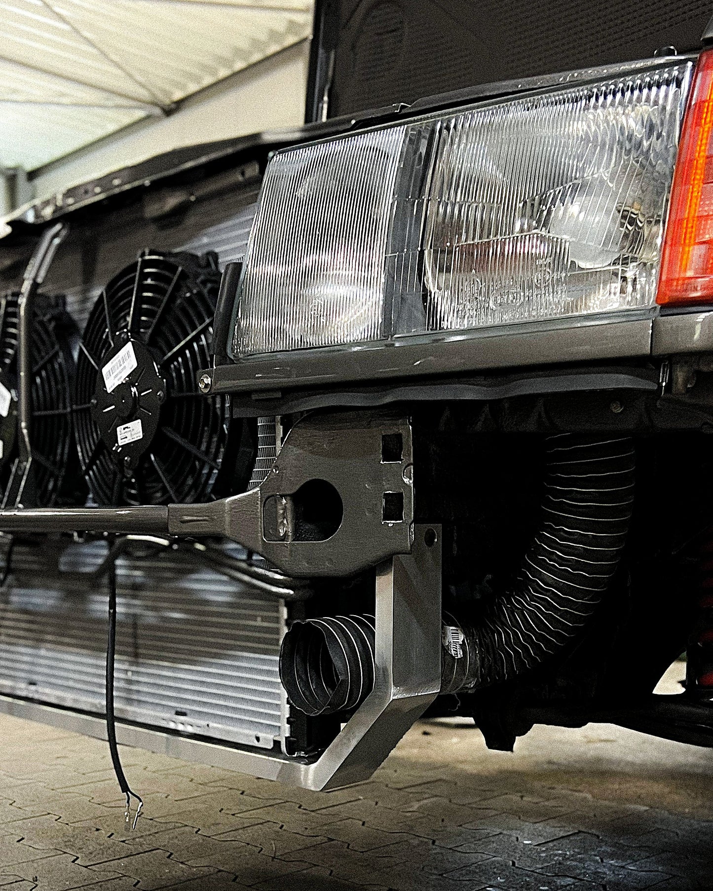 Umbau-Set großer Kühler DIY - Mercedes W201 190E