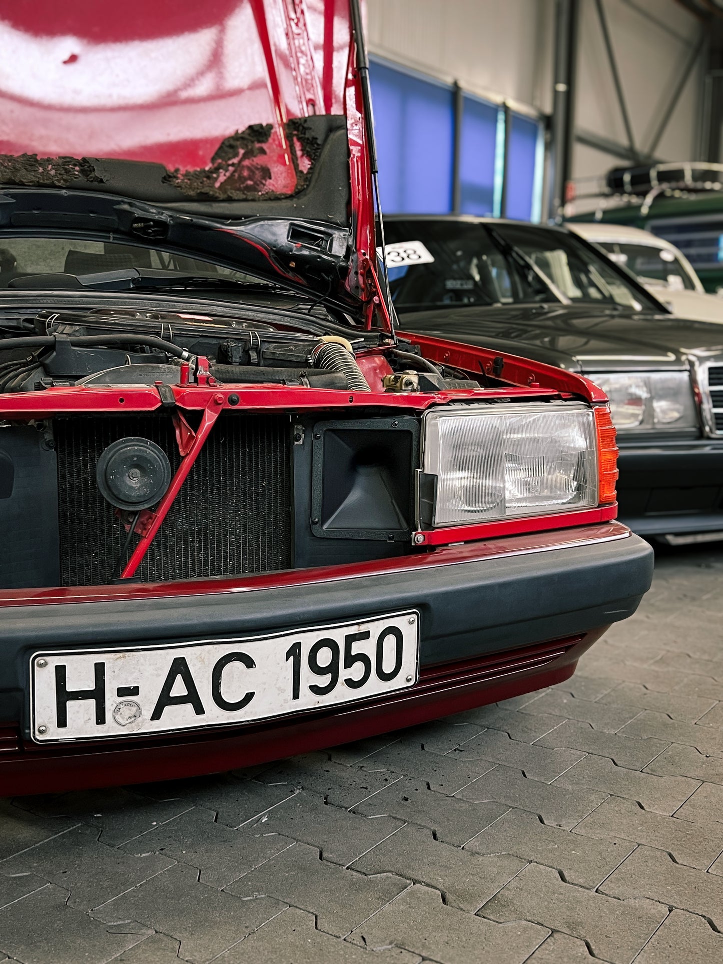 Ram Air Intake Mercedes W201 190E 1.8/2.0/2.3