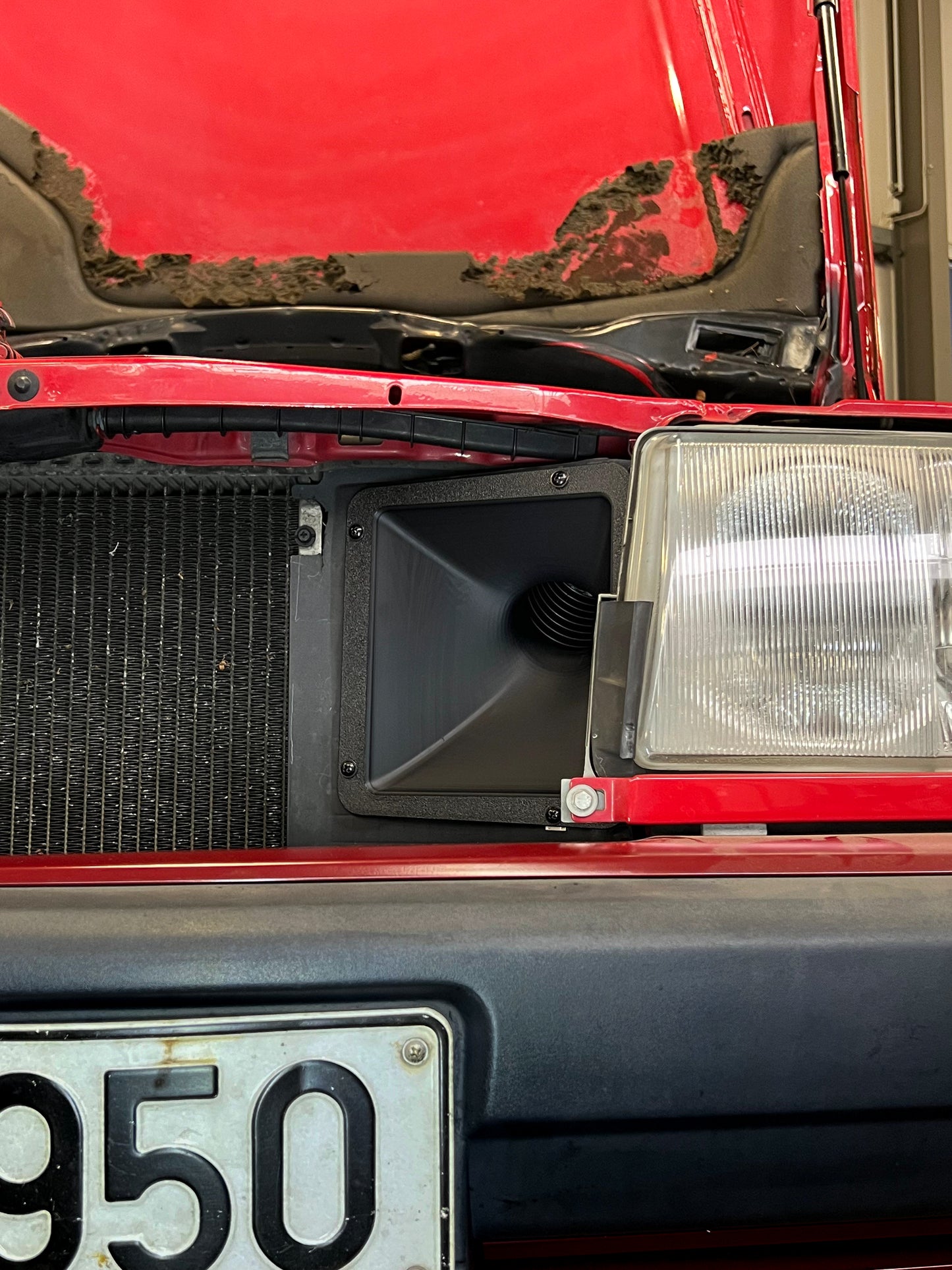 Ram Air Intake Mercedes W201 190E 1.8/2.0/2.3