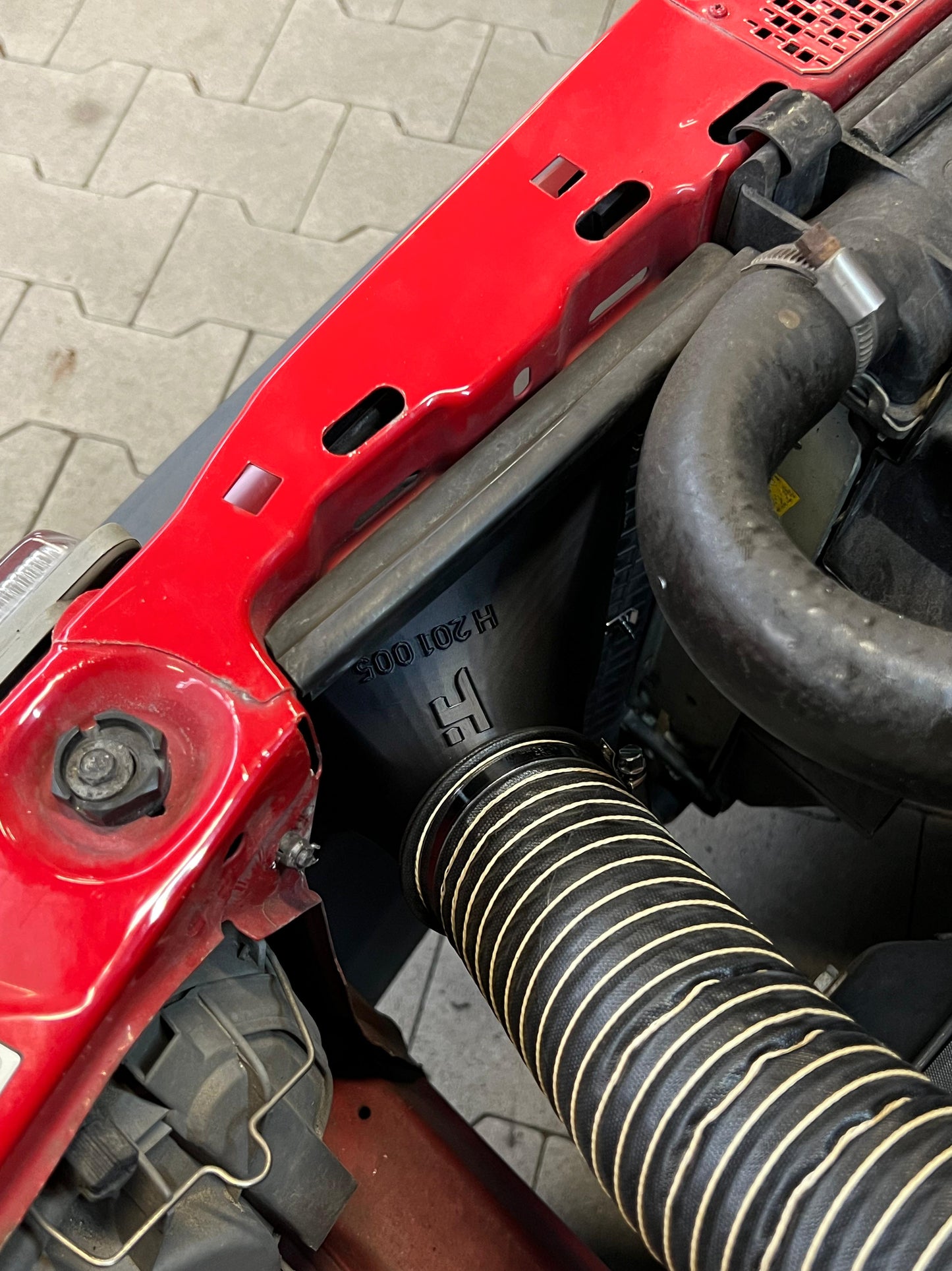 Ram Air Intake Mercedes W201 190E 1.8/2.0/2.3