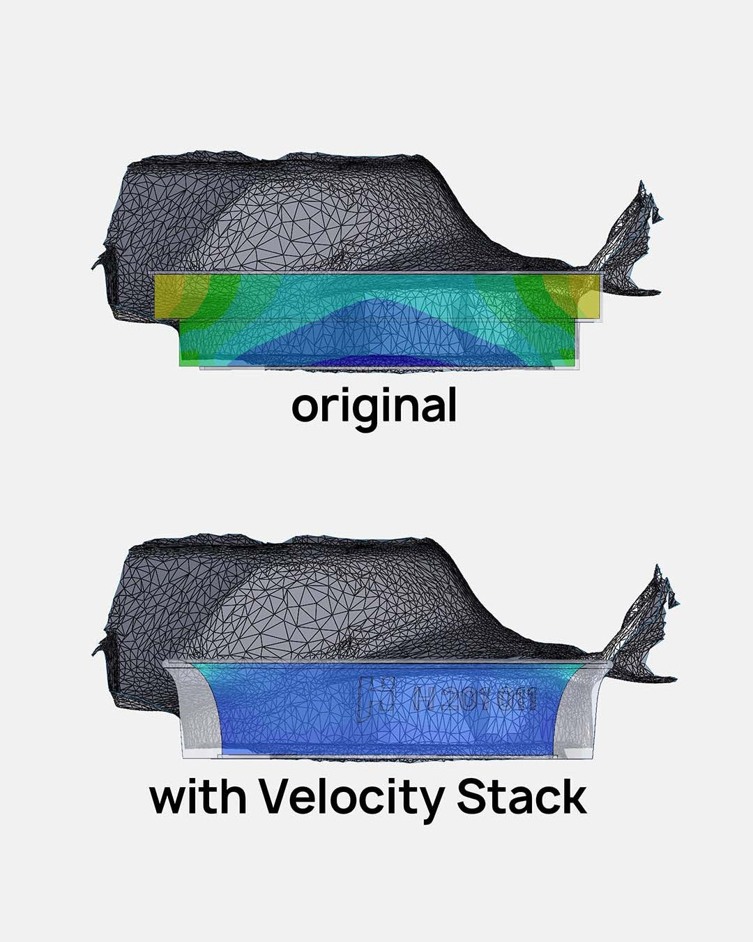 Flow Kit "Velocity Stack" Mercedes W201 190E W124