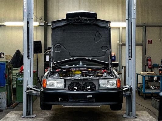 Mercedes W201: Upgrade Wasserkühlung (W124 V8) + E-Lüfter