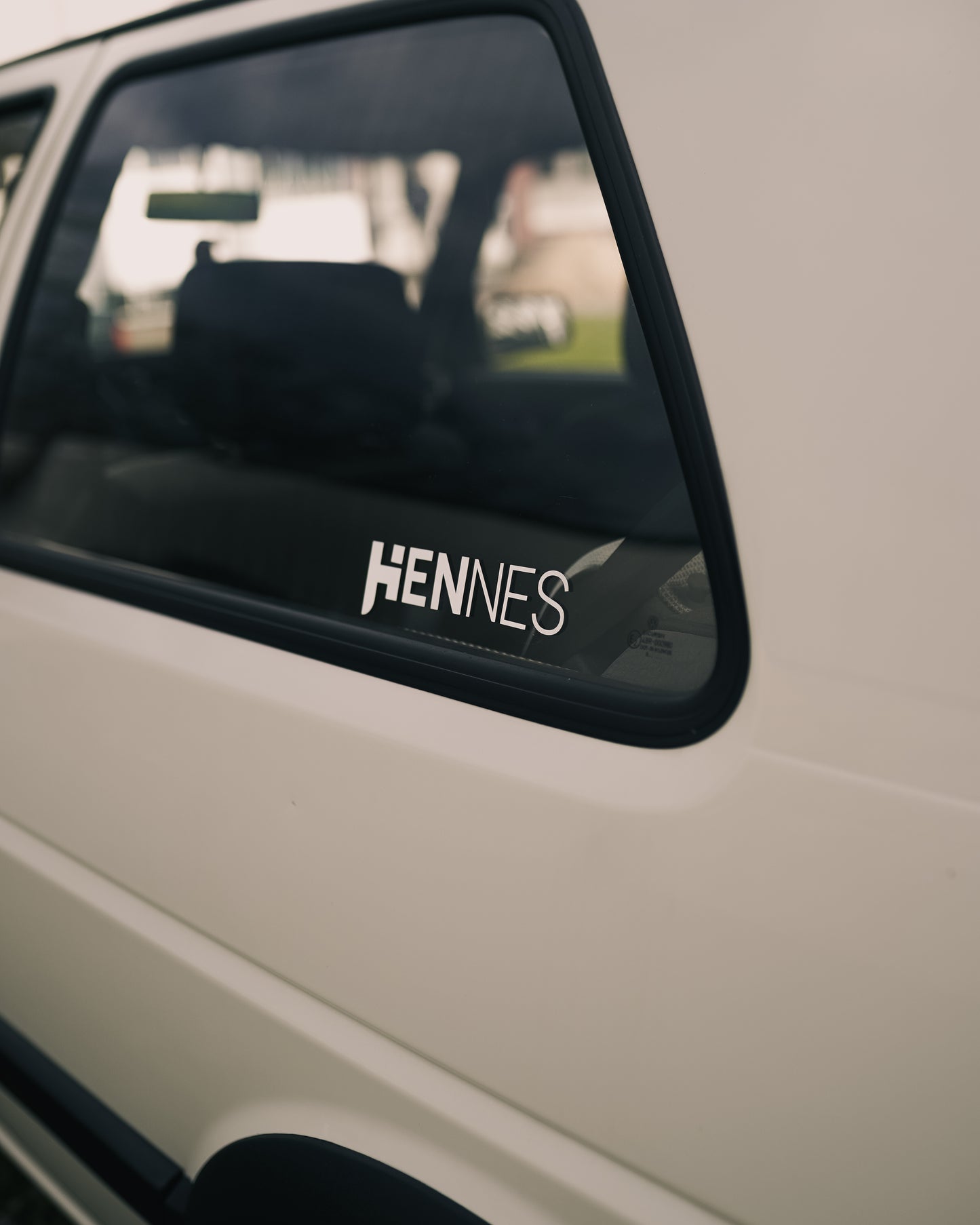 "HENNES" Sticker