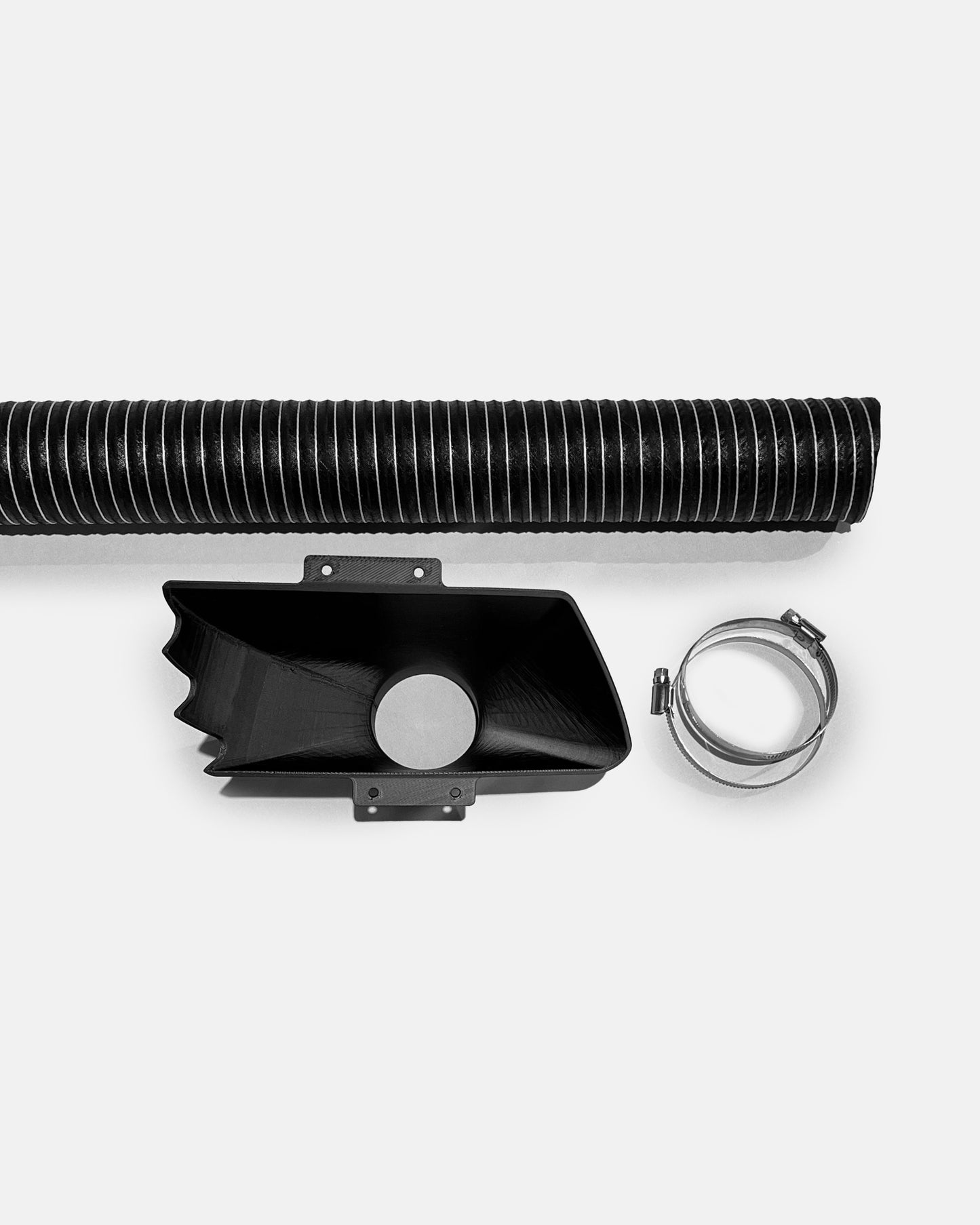 Cold Air Intake "Stoßstange" - Mercedes W124 260/300/300-24 M103 (Fahrerseite)