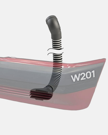 Cold Air Intake "OEM Stoßstange" Mercedes W201 190E