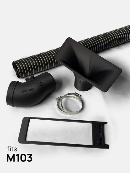 Cold Air Intake "16v Stoßstange" Mercedes W201 190E